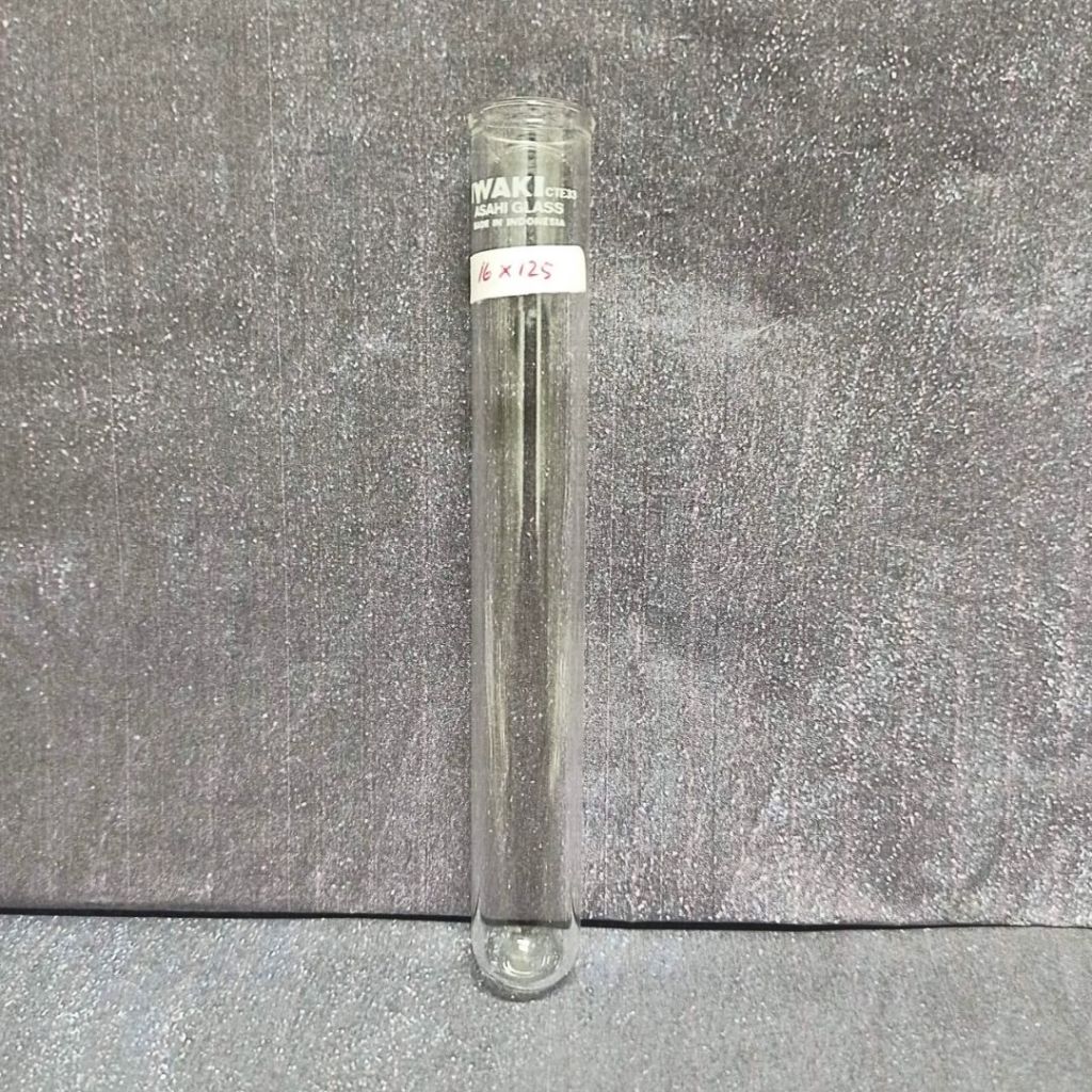 IWAKI/ Pyrex/ Test tube/ Tabung reaksi 16 x 125 (14ml)