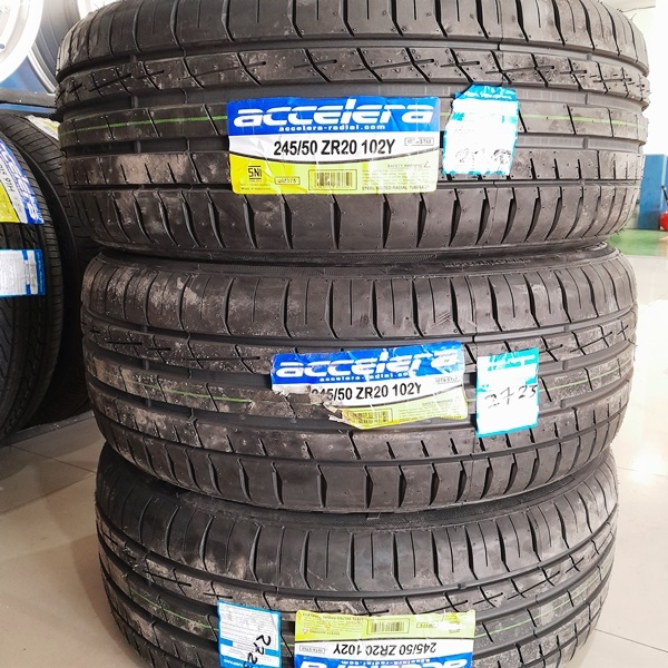 Ban mobil tubles 245/50 r20 accelera ban luar mobil berkualitas awet 245 50 ring 20