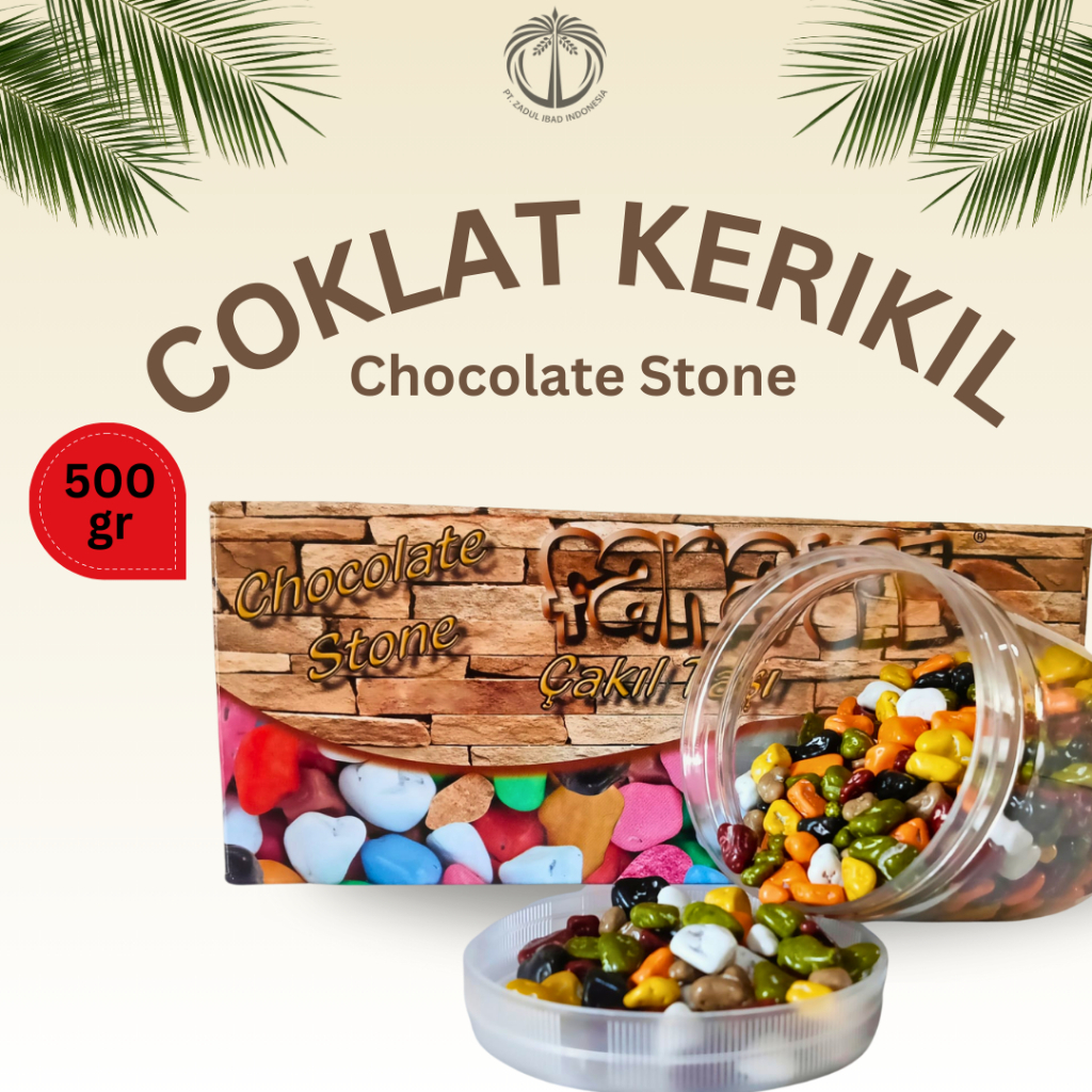 

COKLAT KERIKIL 500GR / CHOCOLATE STONE / COKLAT KERIKIL BATU ORIGINAL ARAB OLEH OLEH HAJI