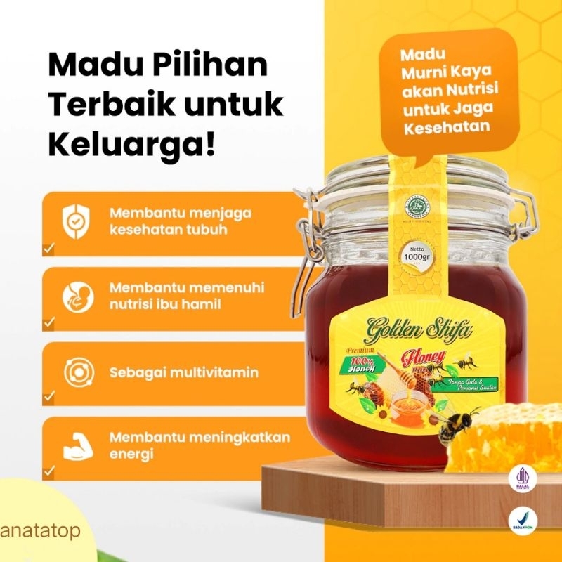 

Madu Golden Shifa 1kg