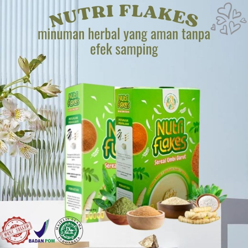 

Nutri Flakes sereal sehat Umbi Garut Solusi Mengatasi Asam Lambung Maag Kronis