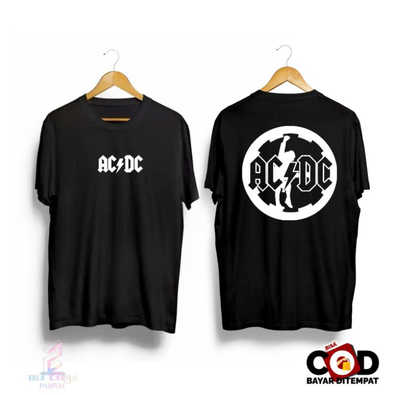 KAOS ACDC ORIGINAL | KAOS BAJU ACDC MUSIC BAND ROCK