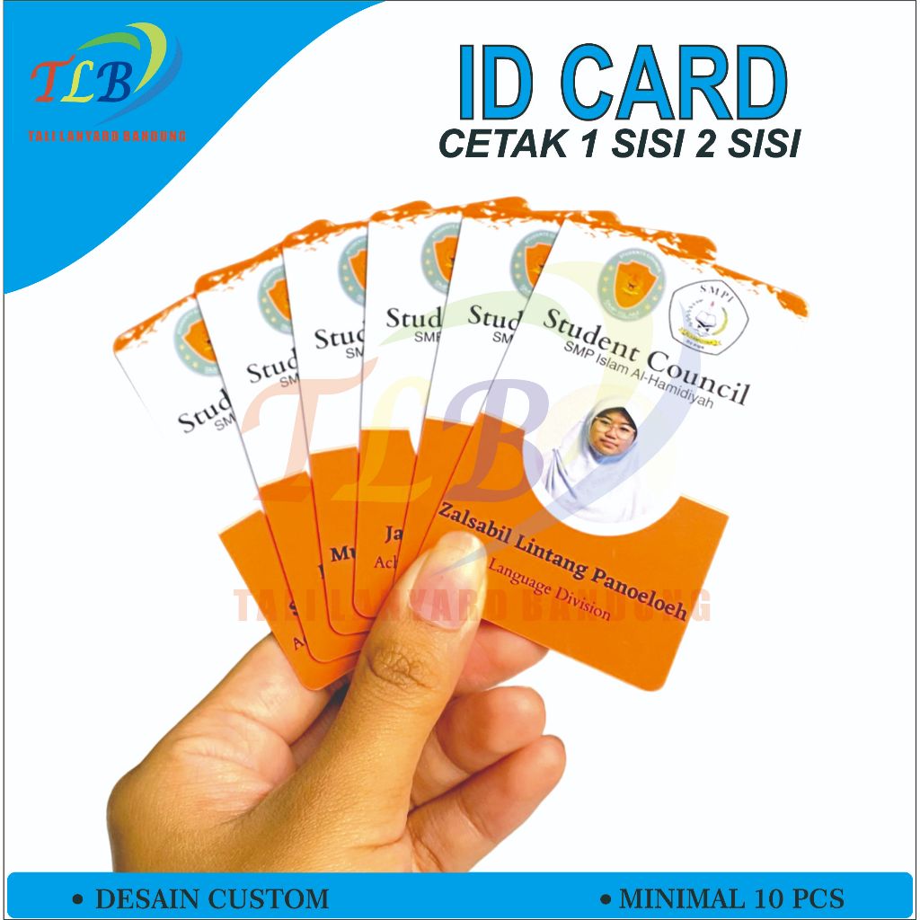 

CETAK ID CARD NAME TAG BAHAN PVC KETEBALAN 0,9 STANDAR ISO LAMINASI GLOSY DAN DOFF PRESS OVEN ANTI KELUPAS