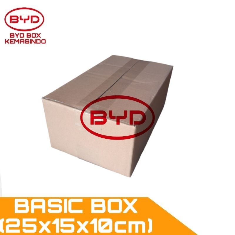 

25x15x10cm Kardus Box Karton Polos | Baru | Murah - Kardus Packing Online Shop