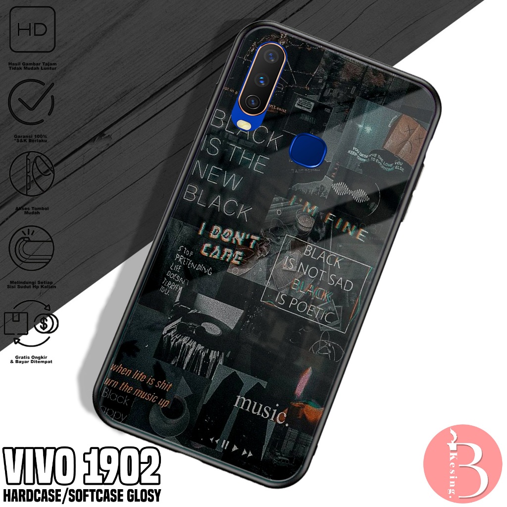 Case VIVO 1902 - Casing VIVO 1902 Motif AESTH - Silikon Hp VIVO 1902 - 2D Hardcase Glosy - Kesing Hp