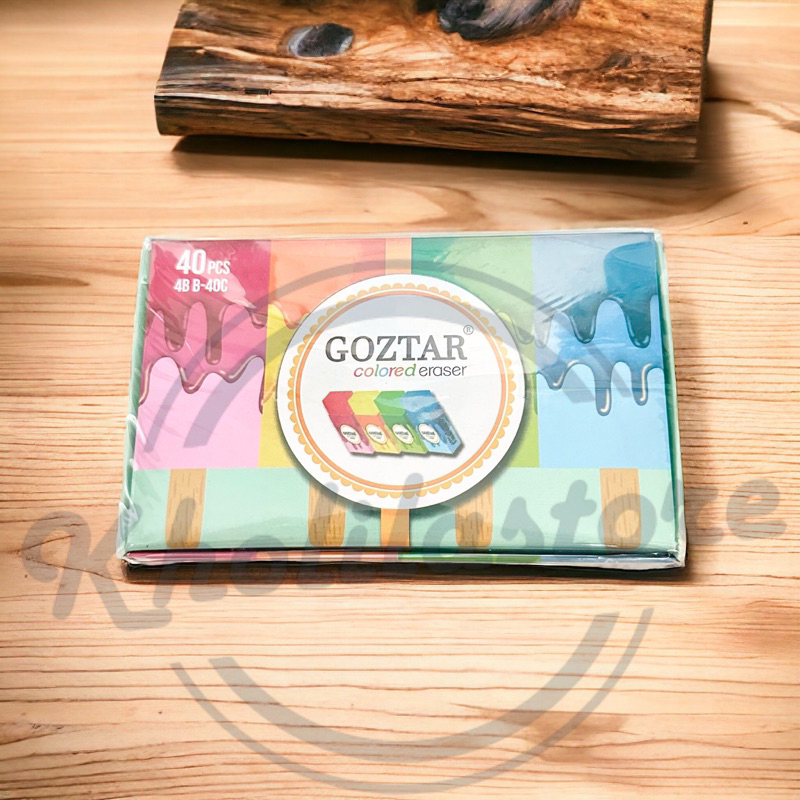 

Eraser / Penghapus Warna Goztar B40C isi 40 pcs