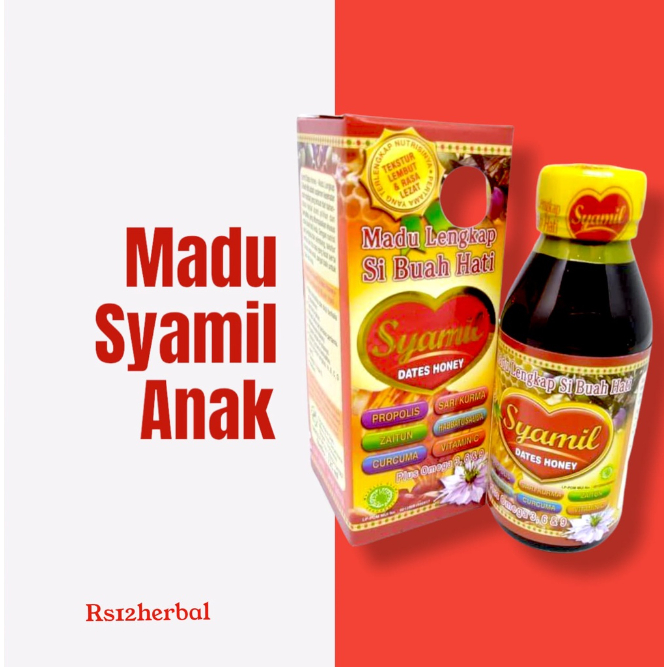 

Syamil 125 ml Madu si buah hati untuk Anak sehat kuat memperbaiki nafsu makan