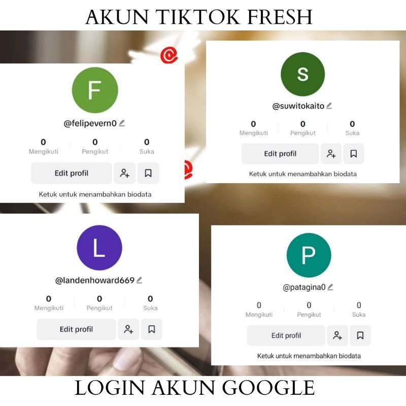 Akun tiktok fresh