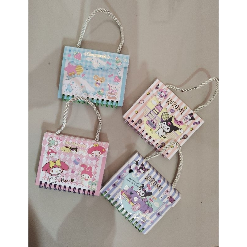 

Buku Note A7 Tali Sanrio Lucu Murah Gemoy