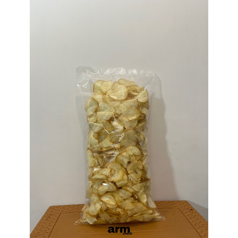 

KERIPIK SINGKONG - ORIGINAL - 1kg - ARMSNACK- CEMILAN - MAKANAN RINGAN