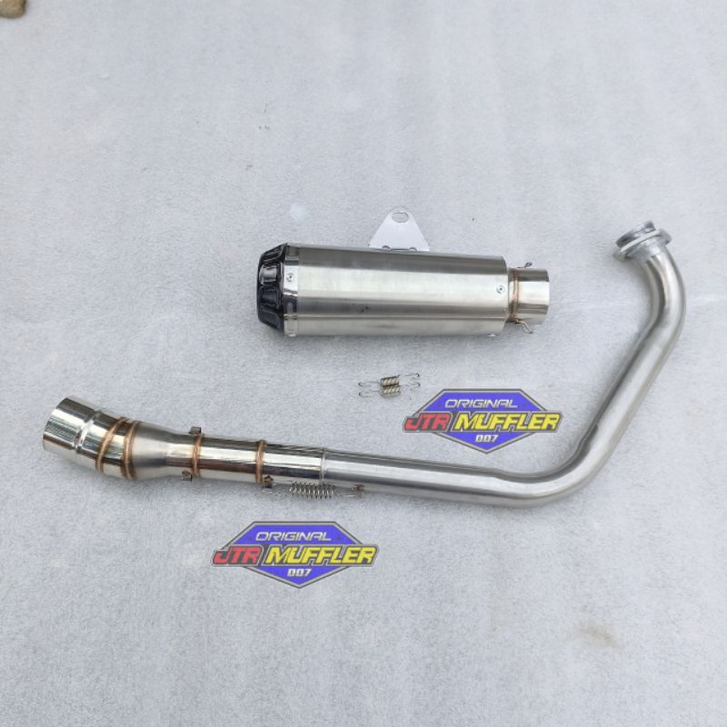 Knalpot racing underbelly Xsr 155 R15 v3 v4 Full system Silincer polos