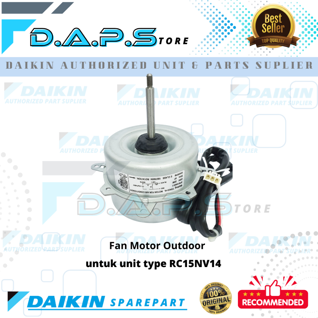 Motor Fan - Dinamo Fan - Fan Motor Outdoor AC DAIKIN Thailand 1/2 PK RC15NV14