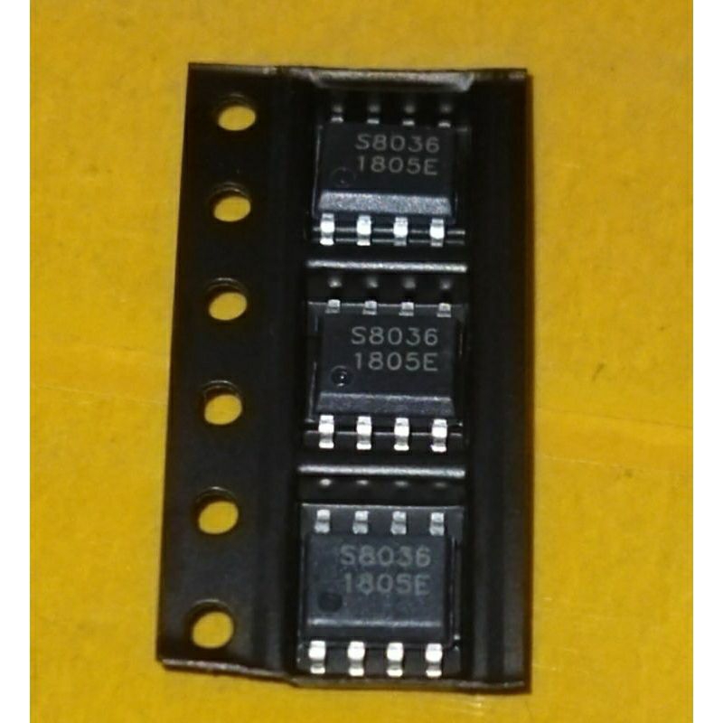 S8036 IC POLARITAS S 8036 STI8036 RECEIVER S8036