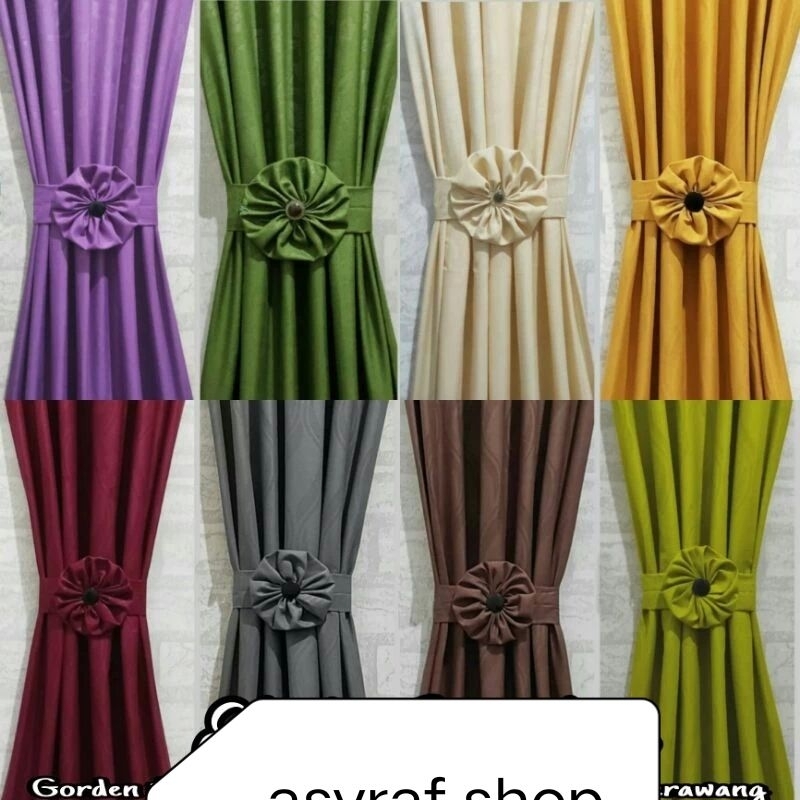 GORDEN KUPU KUPU EMBOS VITRASE GORDEN DALAMAN MINIMALIS