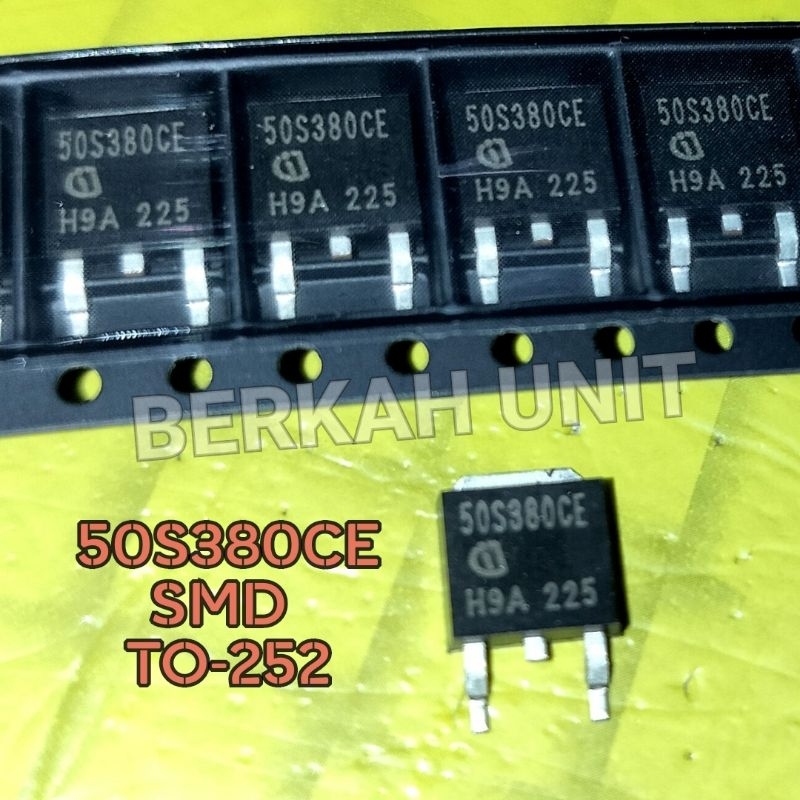 FET 50S380CE SMD to-252 50s380 50R380