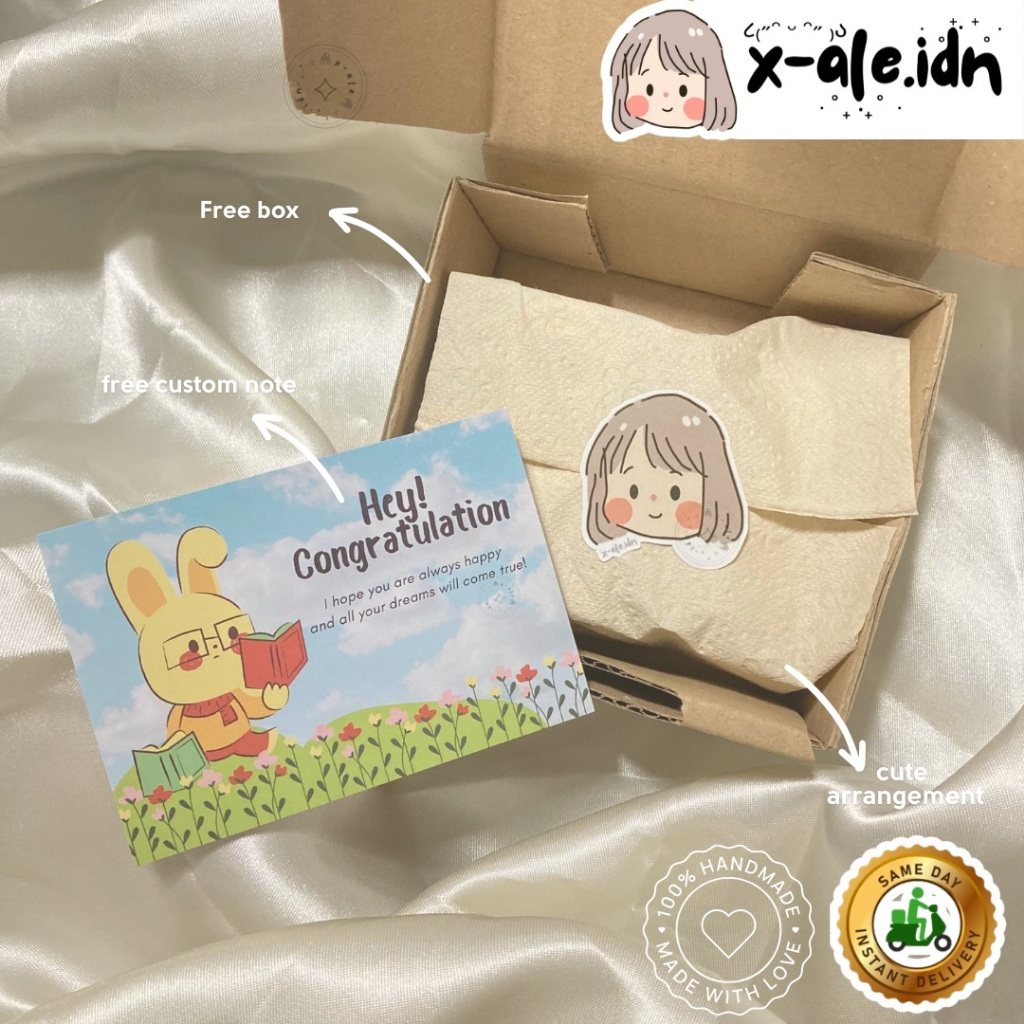

Mini Hampers Murah (READY STOCK) | Hampers Lucu | Mini Gift Gemoy | Box Gift | Box Snack