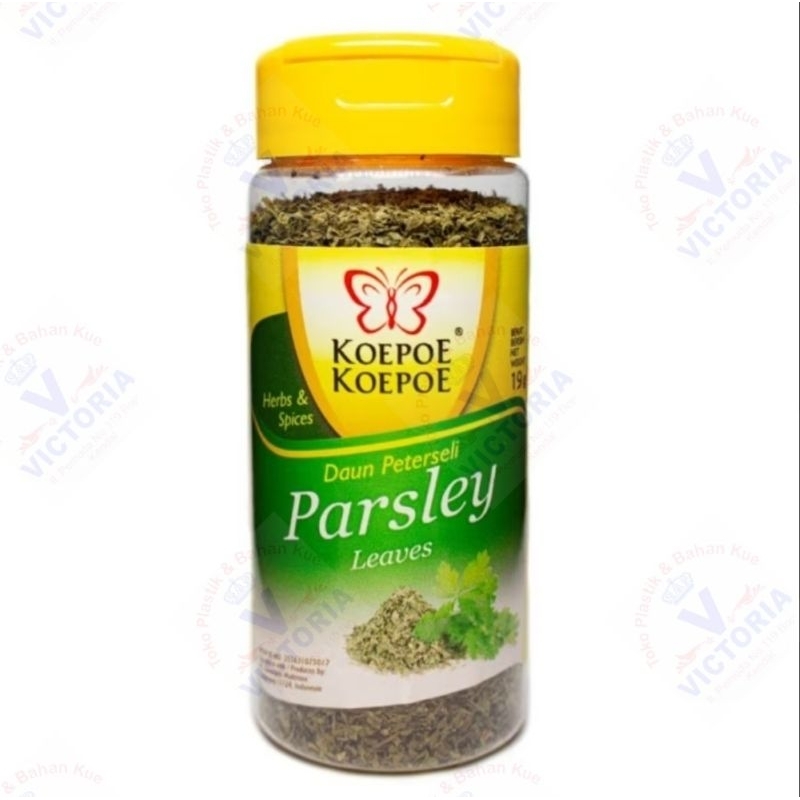 

Oregano / Parsley Daun Peterseli Koepoe koepoe / Kupu kupu