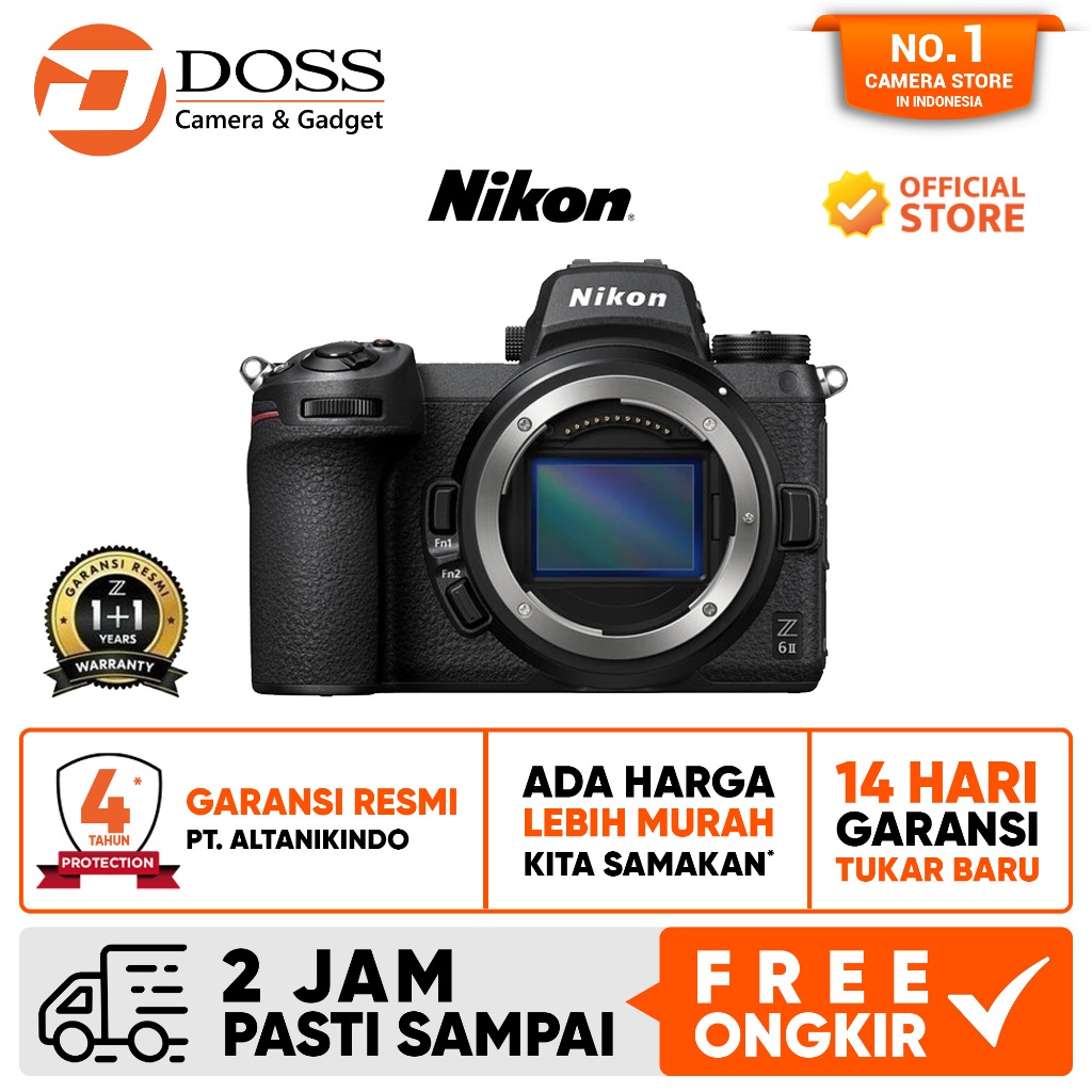 Nikon Z 6II Mirrorless Body Only / Nikon Mirrorless / Z6II