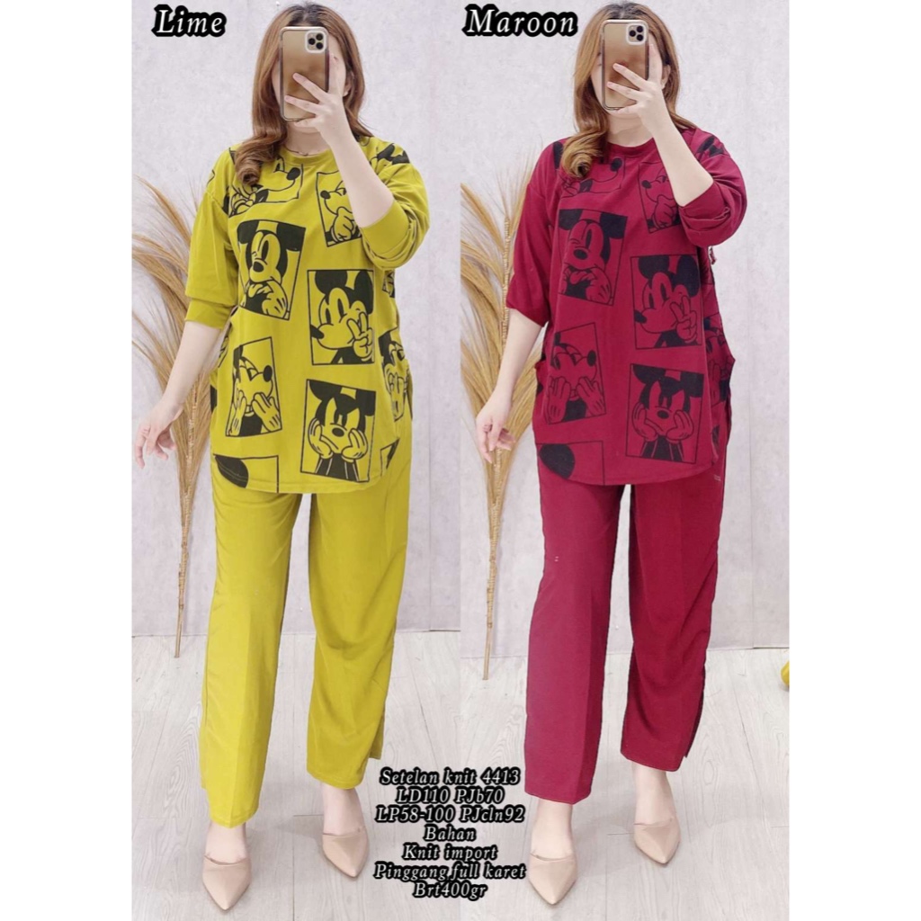 SETELAN KNIT 4413 KNIT IMPORT