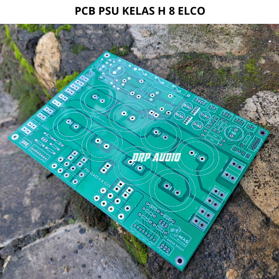 Pcb Psu Driver Class H 8 Elco Dobel Layer