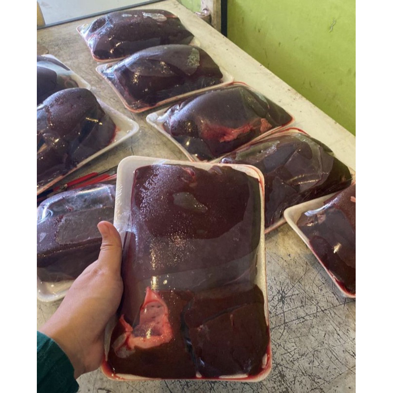 

hati sapi 1kg