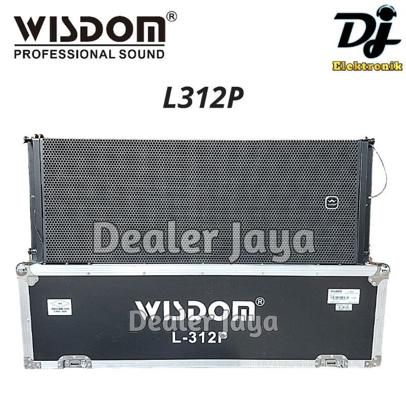 Speaker Line Array Wisdom L312P / L 312P / L312 P + Hardcase - Pasif