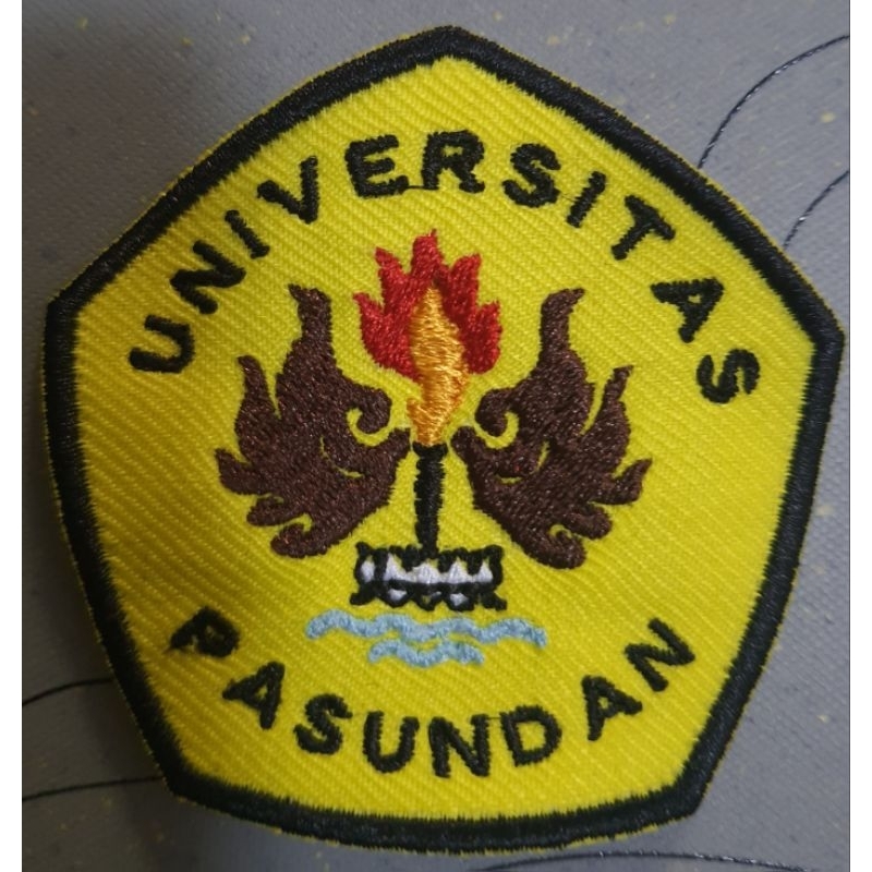 Bordir Logo Universitas Pasundan (UNPAS) 7cm