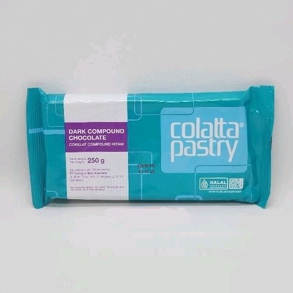 

Colatta Pastry Dark Coumpound 250gr