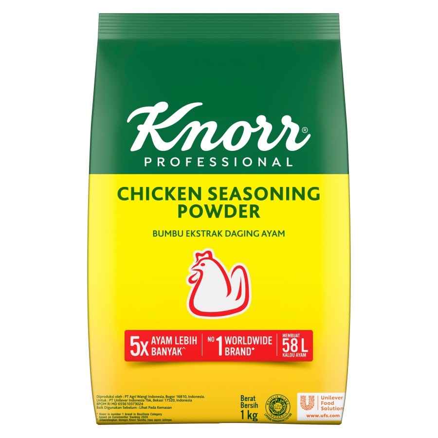 

Knorr Chicken Seasoning Powder / Bumbu Rasa Ayam Refill 1kg