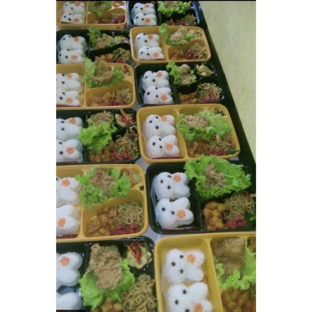 Nasi hokben / nasi karakter / nasi untuk ulang tahun anak