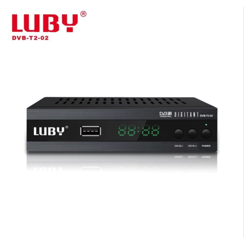 luby set top box luby t2 02