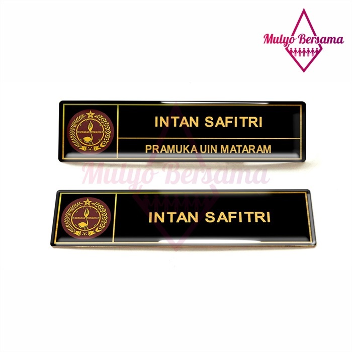 

PAPAN NAMA GERAKAN PRAMUKA SELATAN NAMETAG - NAME TAG PRAMUKA - Mulyo Bersama