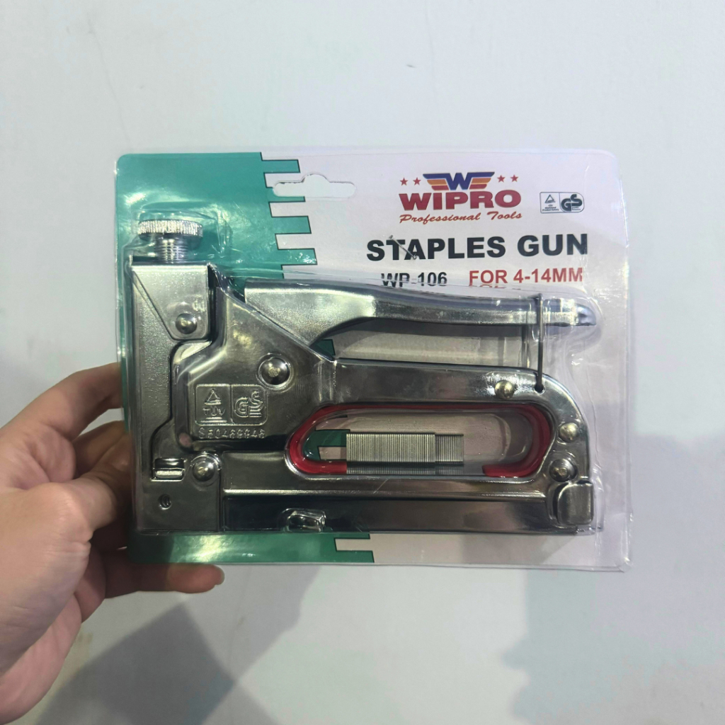 

Gun Tacker Alat Tembak Klip Hekter WIPRO Staples Gun 4-14mm