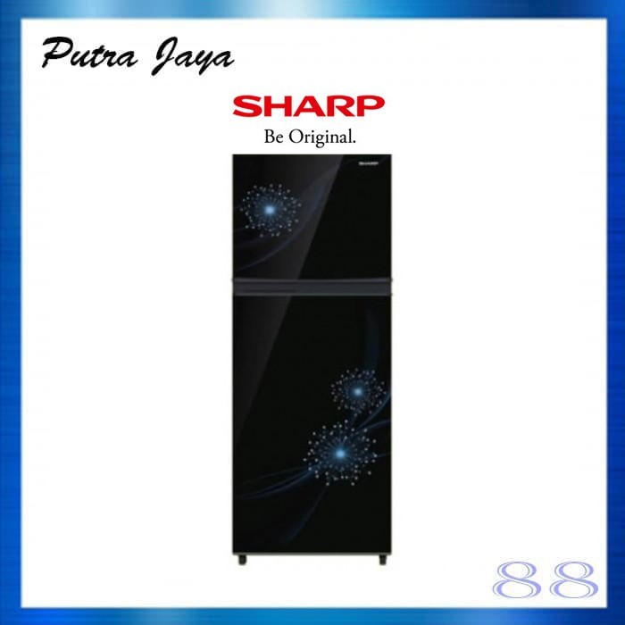 Sharp Kulkas 2 Pintu SJ-237MG-DB / SJ 237 MGDB