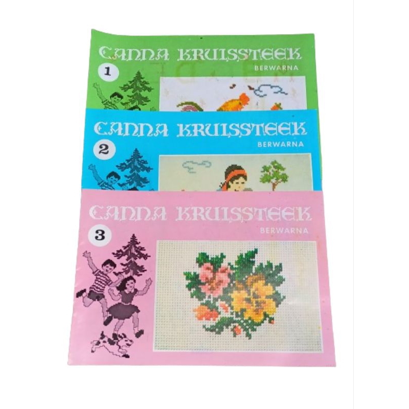 Buku Sulam Cannna/ Buku Kristik canna