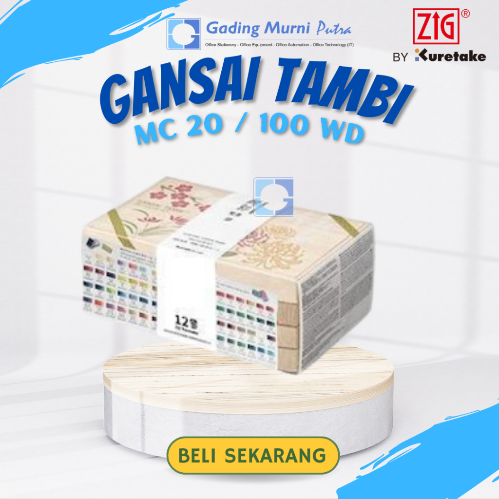 

ZIG KURETAKE GANSAI TAMBI WATERCOLOR SPECIAL EDITION 100 COLORS SET
