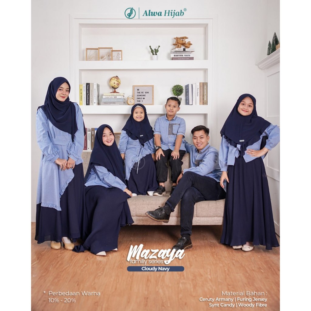 Sarimbit Keluarga.Sarimbit Lebaran.Sarimbt Mezaya - Alwa Hijab (PRE ORDER)