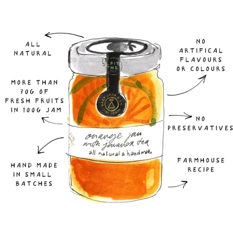 

eastjava&co orange jam