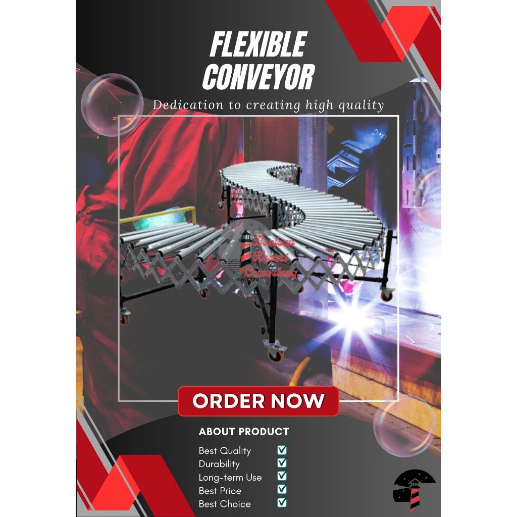 Flexible Conveyor - Roller Conveyor - Gravity conveyor