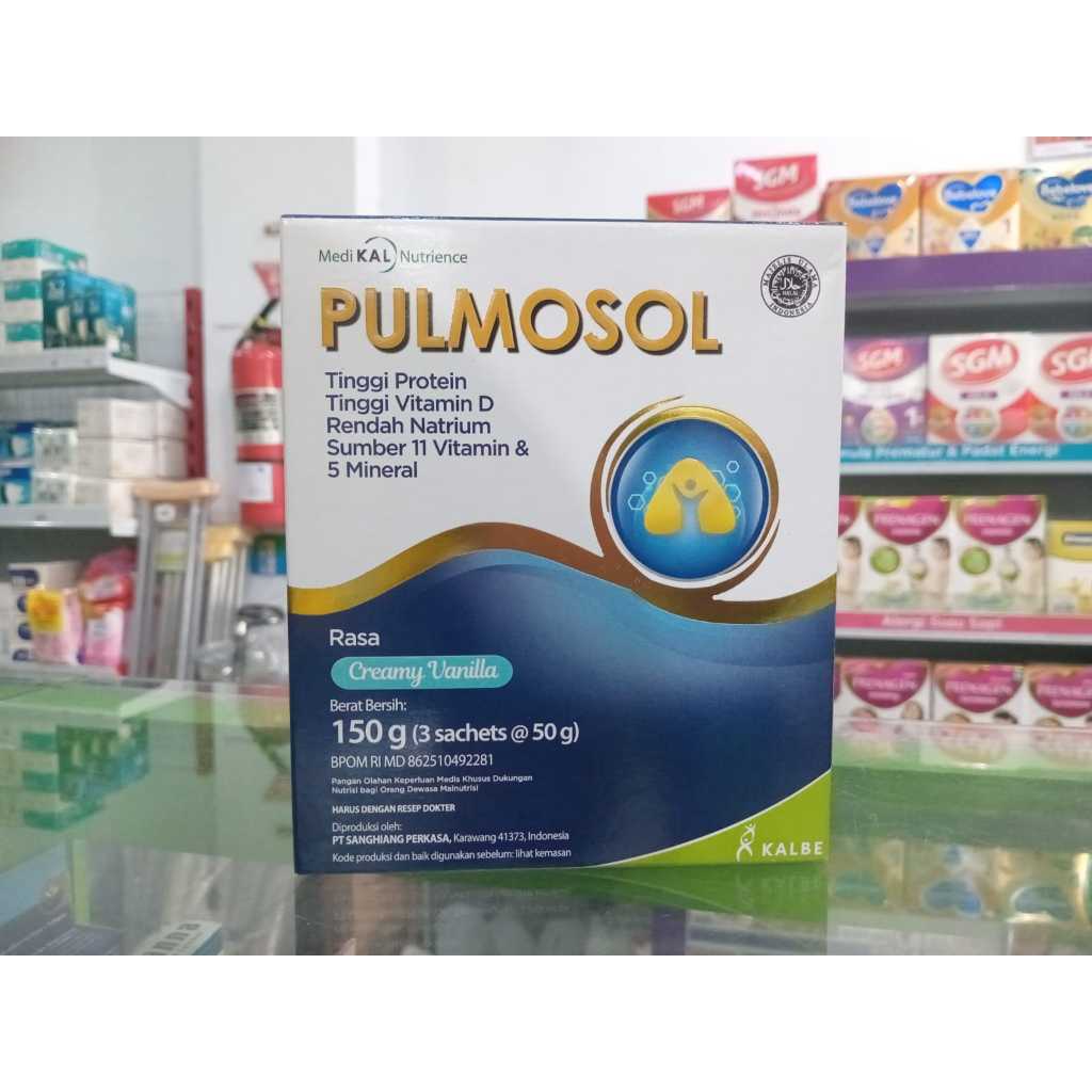 

Pulmosol Rasa Creamy Vanilla 150 g