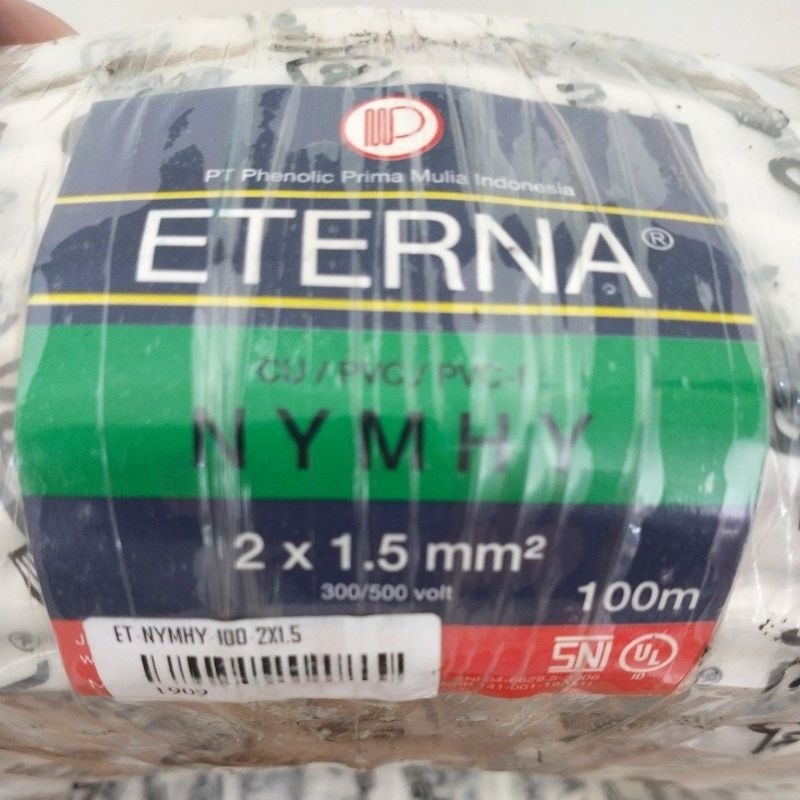 Kabel Eterna NYMHY 2 X 1,5 Cm