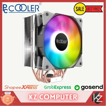 PCCooler GI-X7 RGB | HSF CPU Air Cooler Tower For Intel & AMD