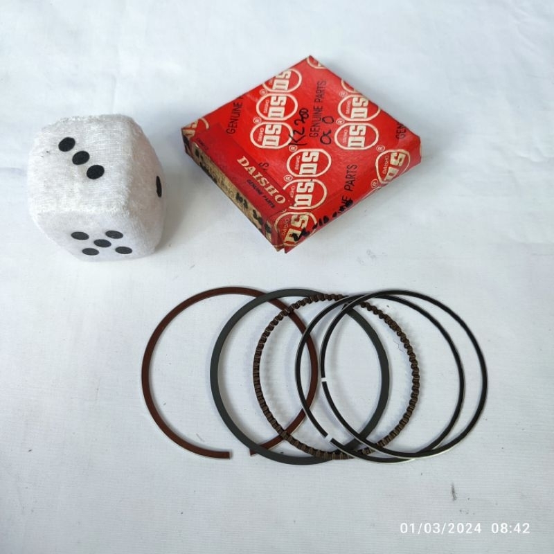Ring seher piston kawasaki merzy mersi kz200 kz 200 os over size oversize 0 standar nos