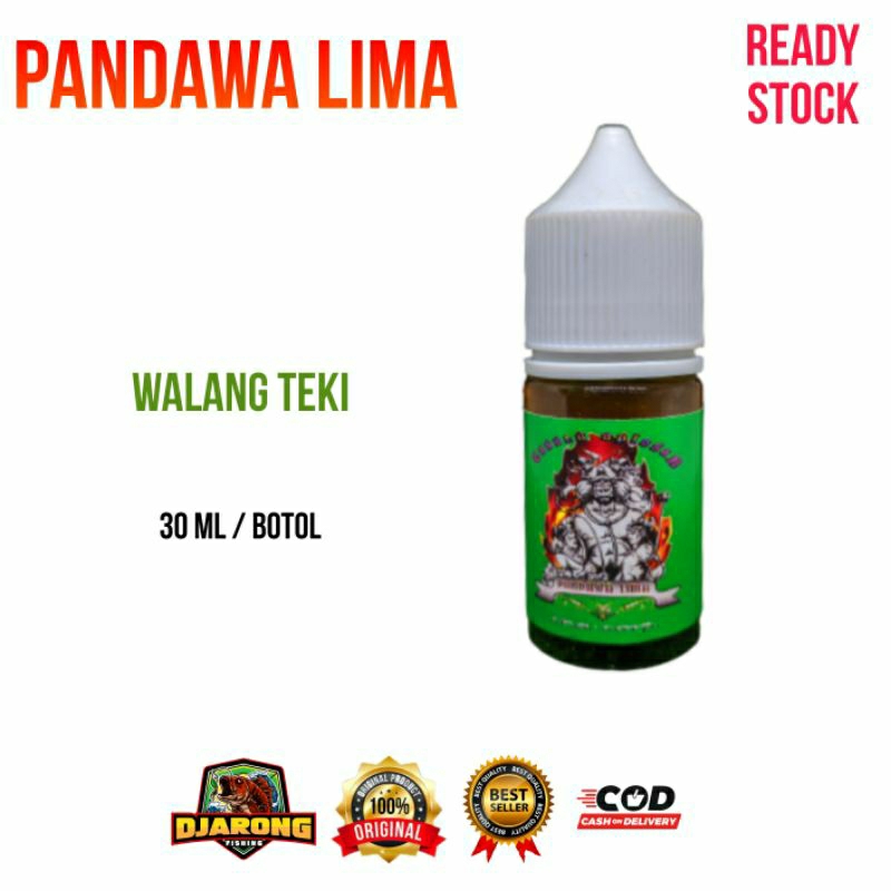 (BISA COD) Essen Ikan Mas Pandawa Lima Walang Teki Super Esen Target Babon dan Rame Berkualitas Coco