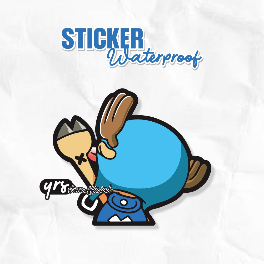 

Sticker Anime One Piece Chopper / Sticker Anime Waterproof ukuran +- 6,4 x 5,6