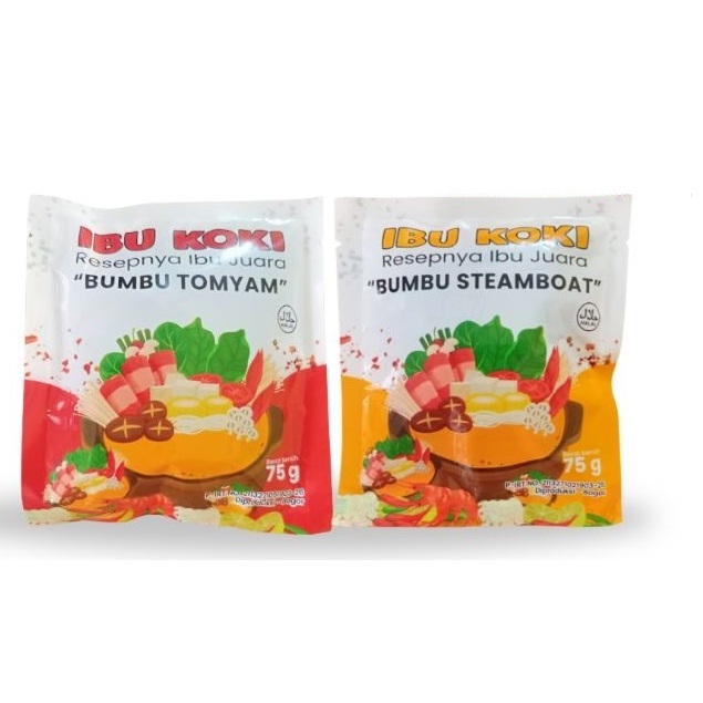 

Bumbu Masak IBU KOKI Bumbu Steamboat & Bumbu Tomyam 75 gram