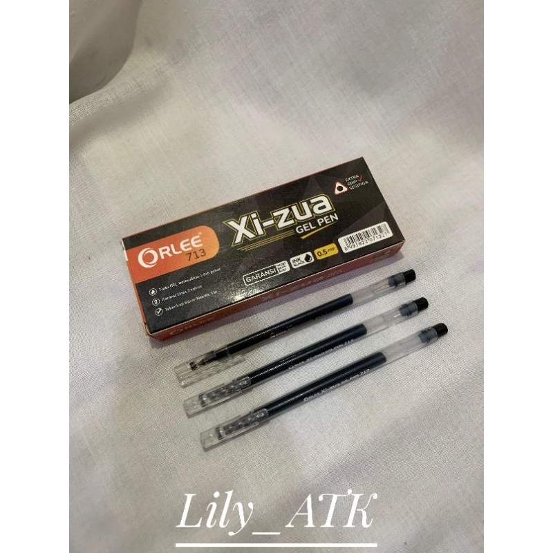 

Pulpen Gel Xi-Zua Orlee 713 Segitiga isi 12 pcs