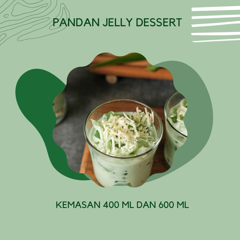 

JELLY PANDAN DESSERT 600 ml