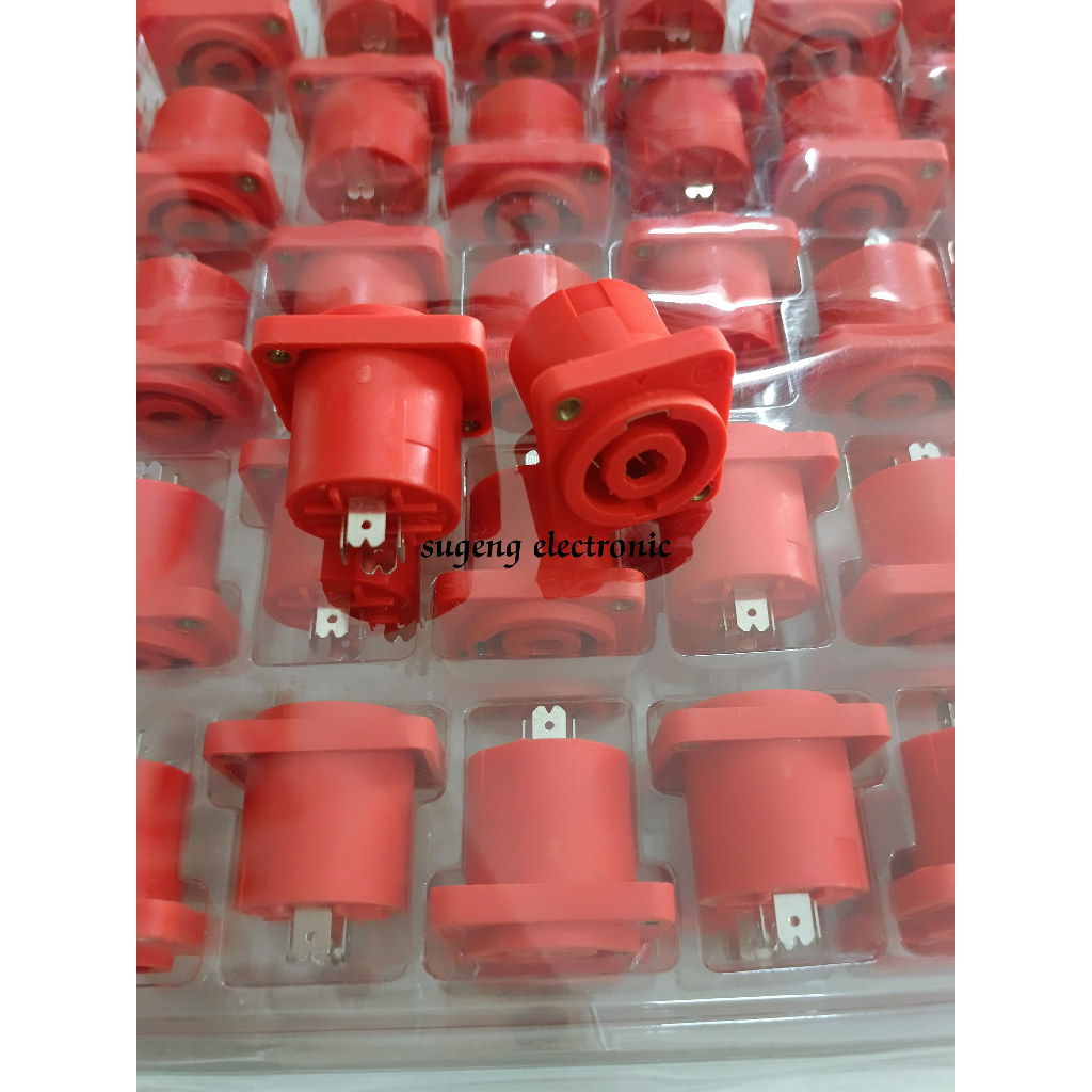 Soket Salon Soket Spikon Box Speaker Conektor Jek Spikon BMA (Free Baut)