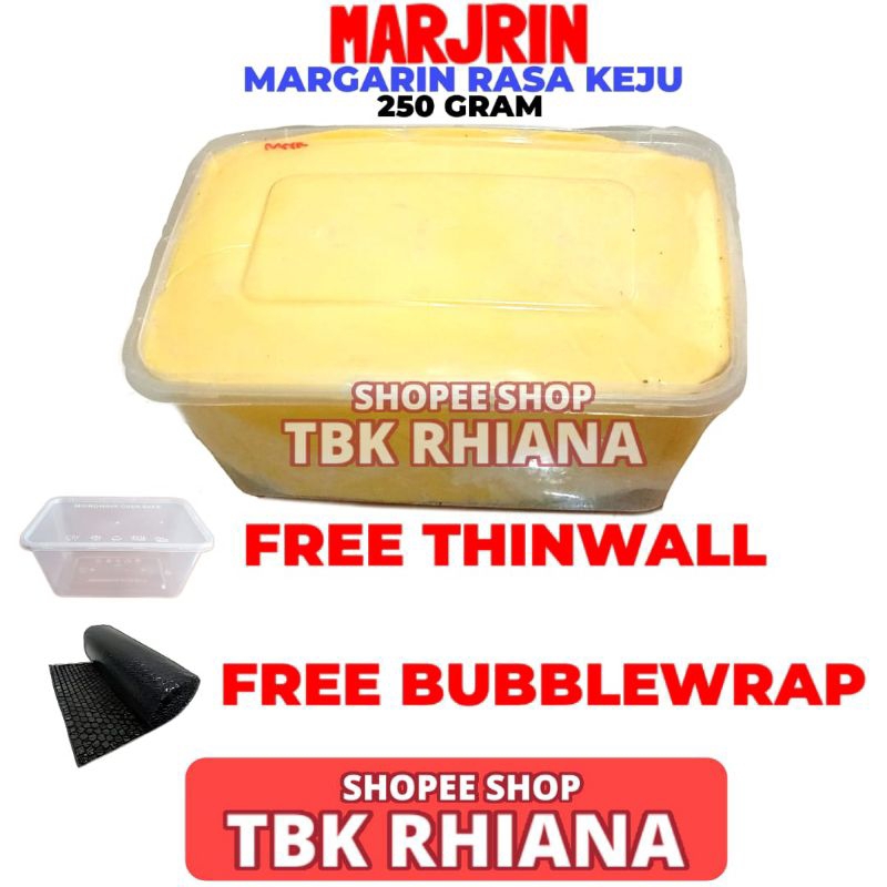 

Margarine Rasa Keju Marjrin 250 Gram Repacked